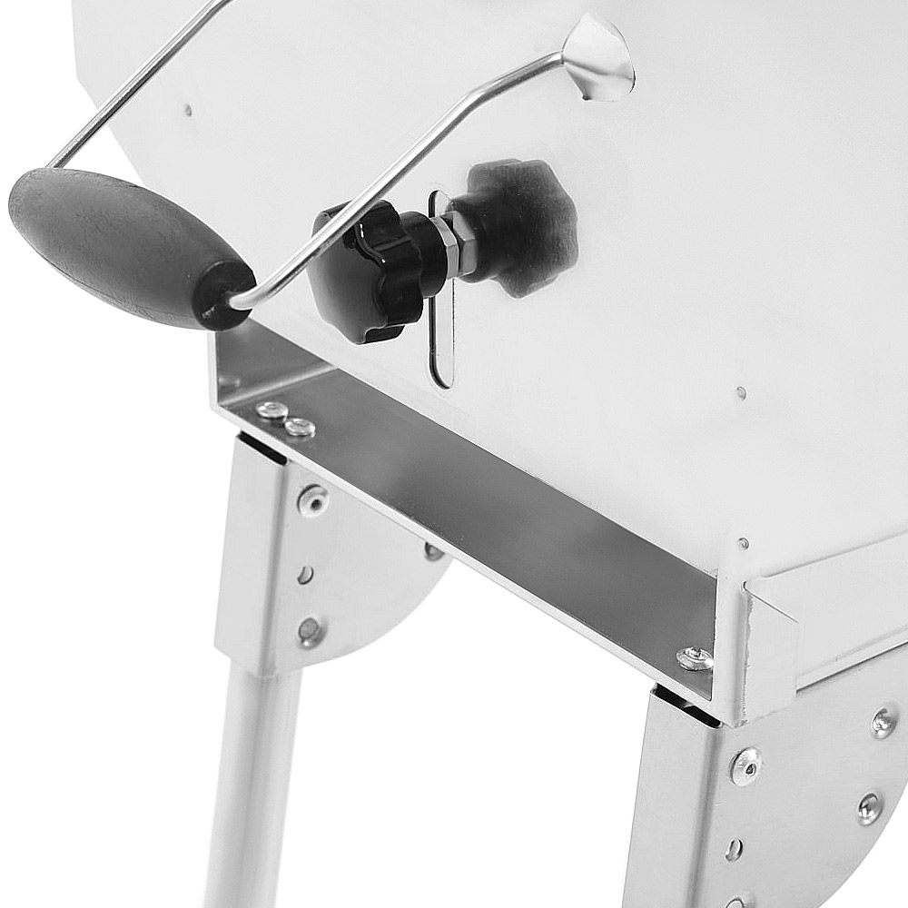 Rambo Grill Argos - hochwertiger Holzkohlegrill aus Edelstahl