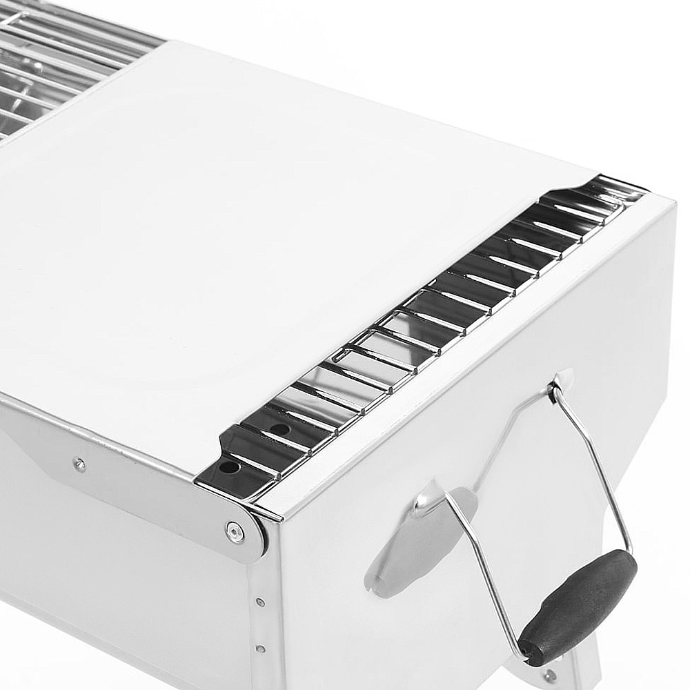 Rambo Grill Argos - hochwertiger Holzkohlegrill aus Edelstahl